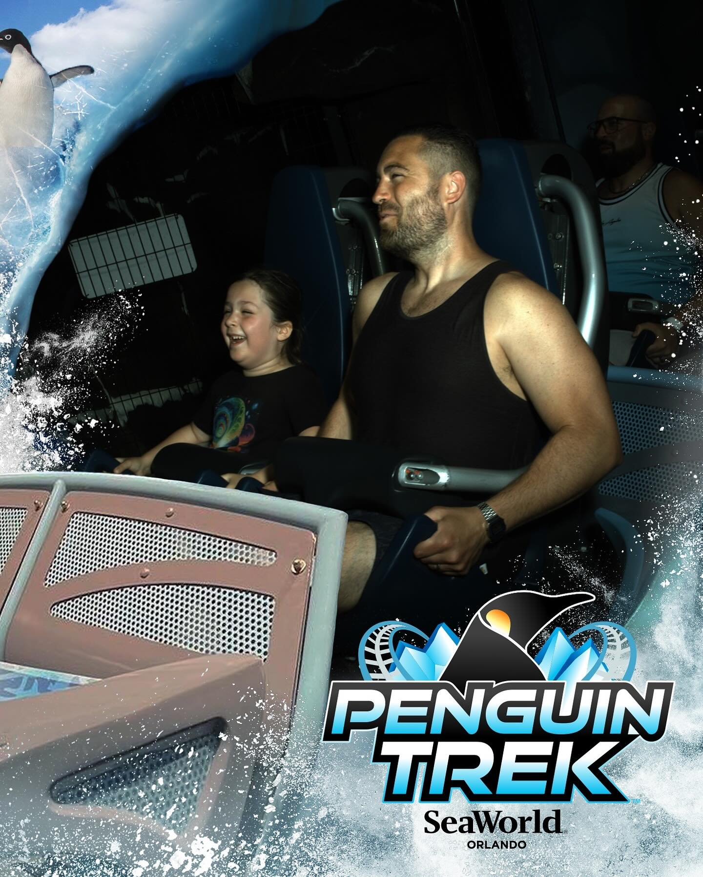 Family Baby Moon Joy At SeaWorld Orlando