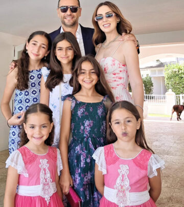 TV star Jacky Bracamontes shows a touching family moment at her daughter’s First Communion.