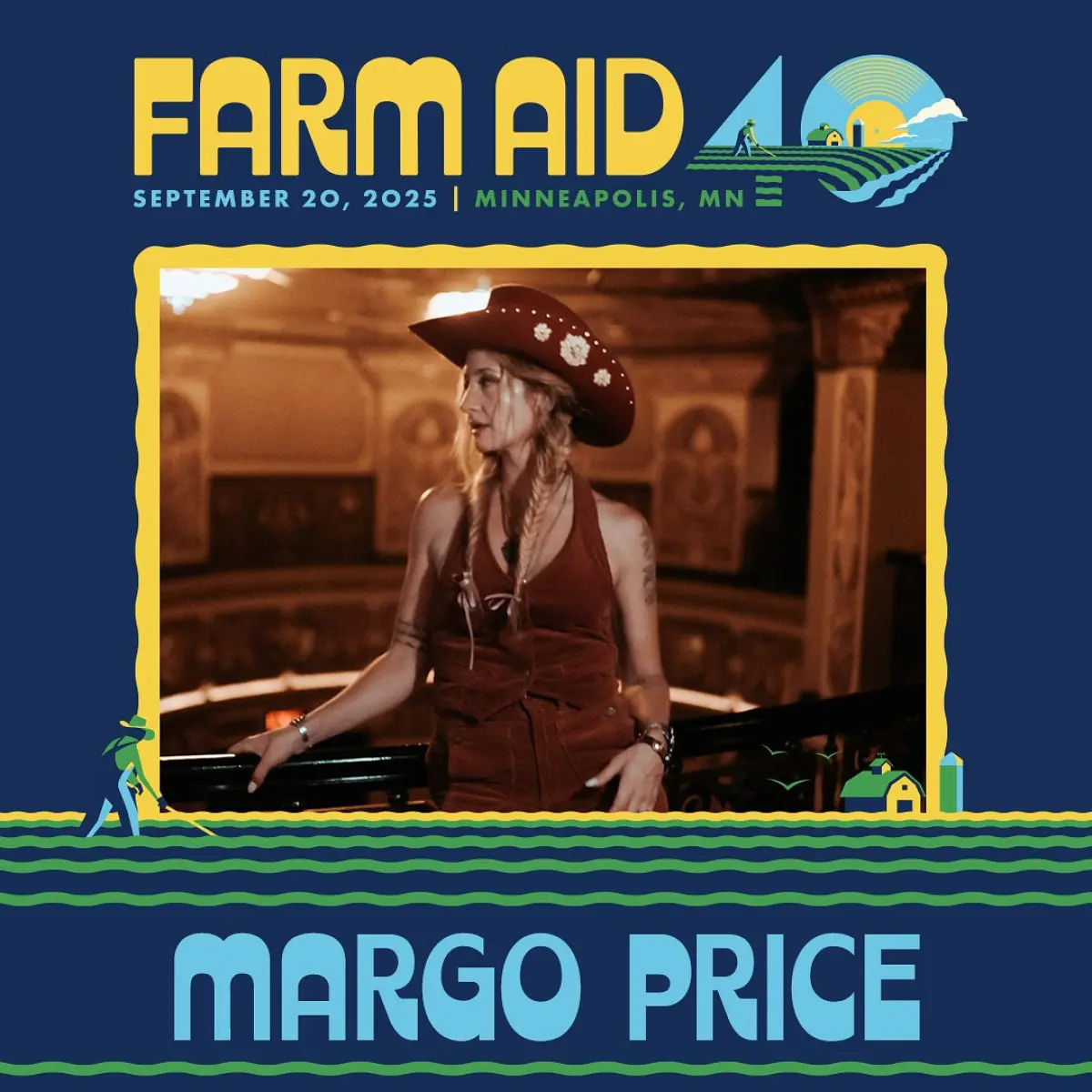 Farm Aid 2025 Celebrates 40 Years With Margo Price Secure your tickets for Farm Aid 2025 as the movement unites music, farmers & hope for us.
