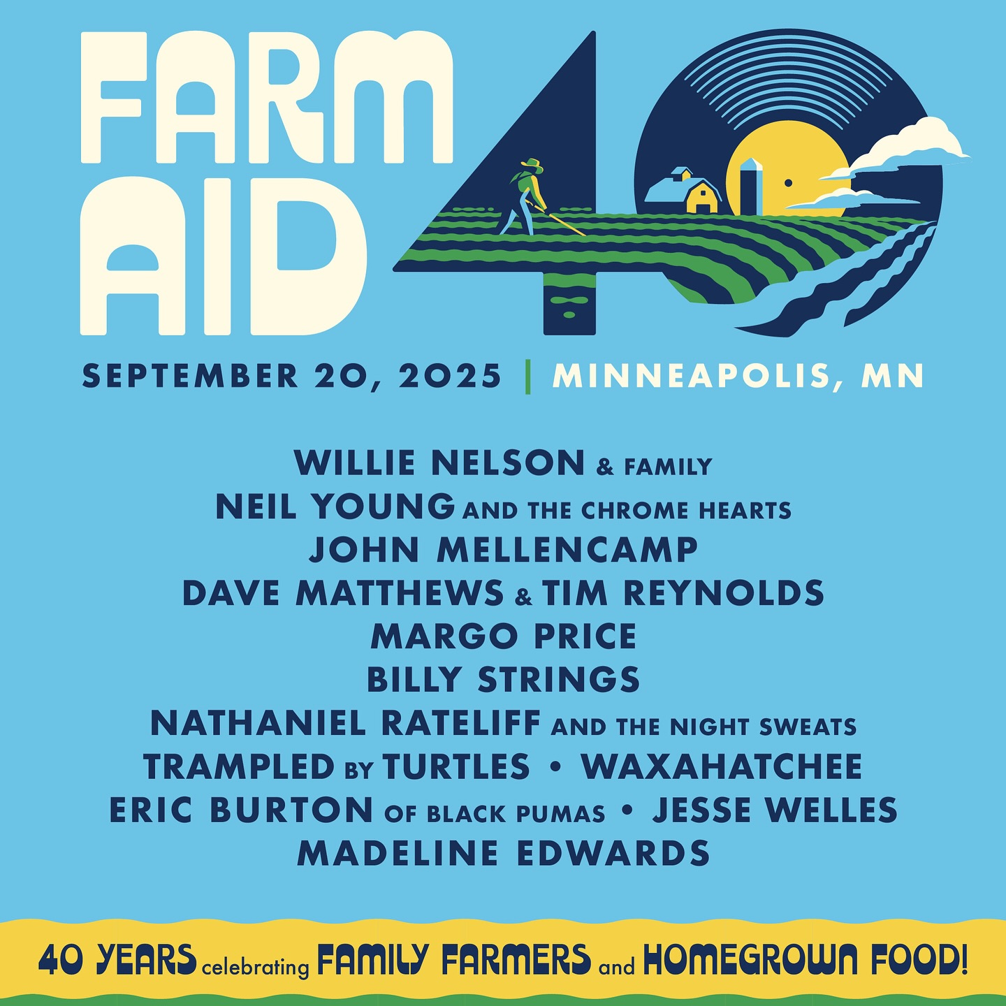 Farm Aid 2025 Celebrates 40 Years With Margo Price