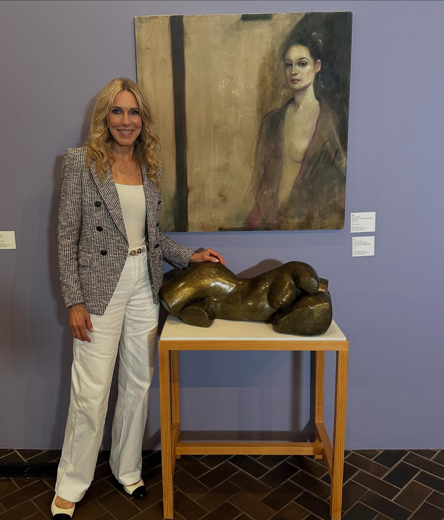 Farrah Fawcett Tribute At Austin Sculpture Garden