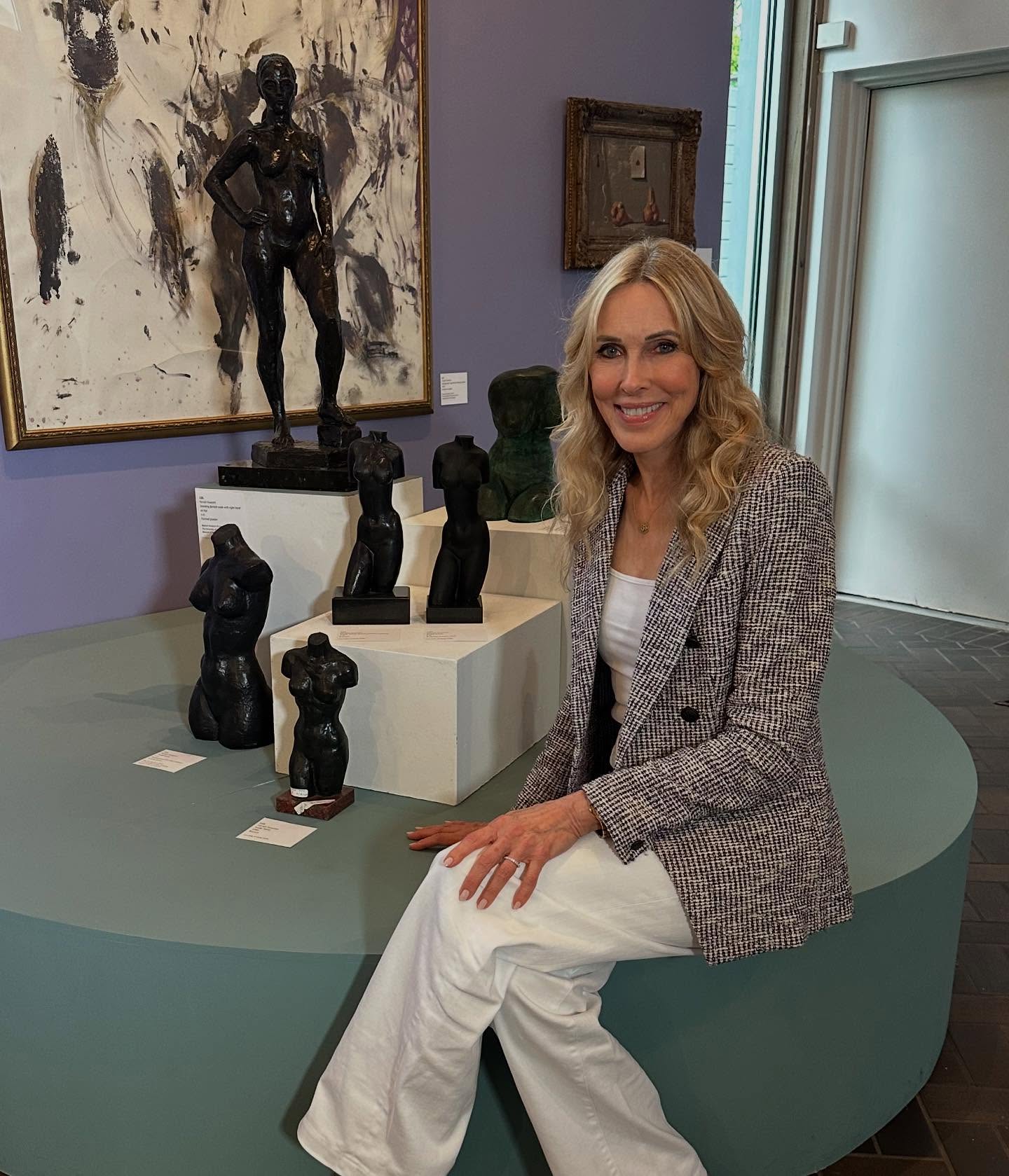 Farrah Fawcett Tribute At Austin Sculpture Garden