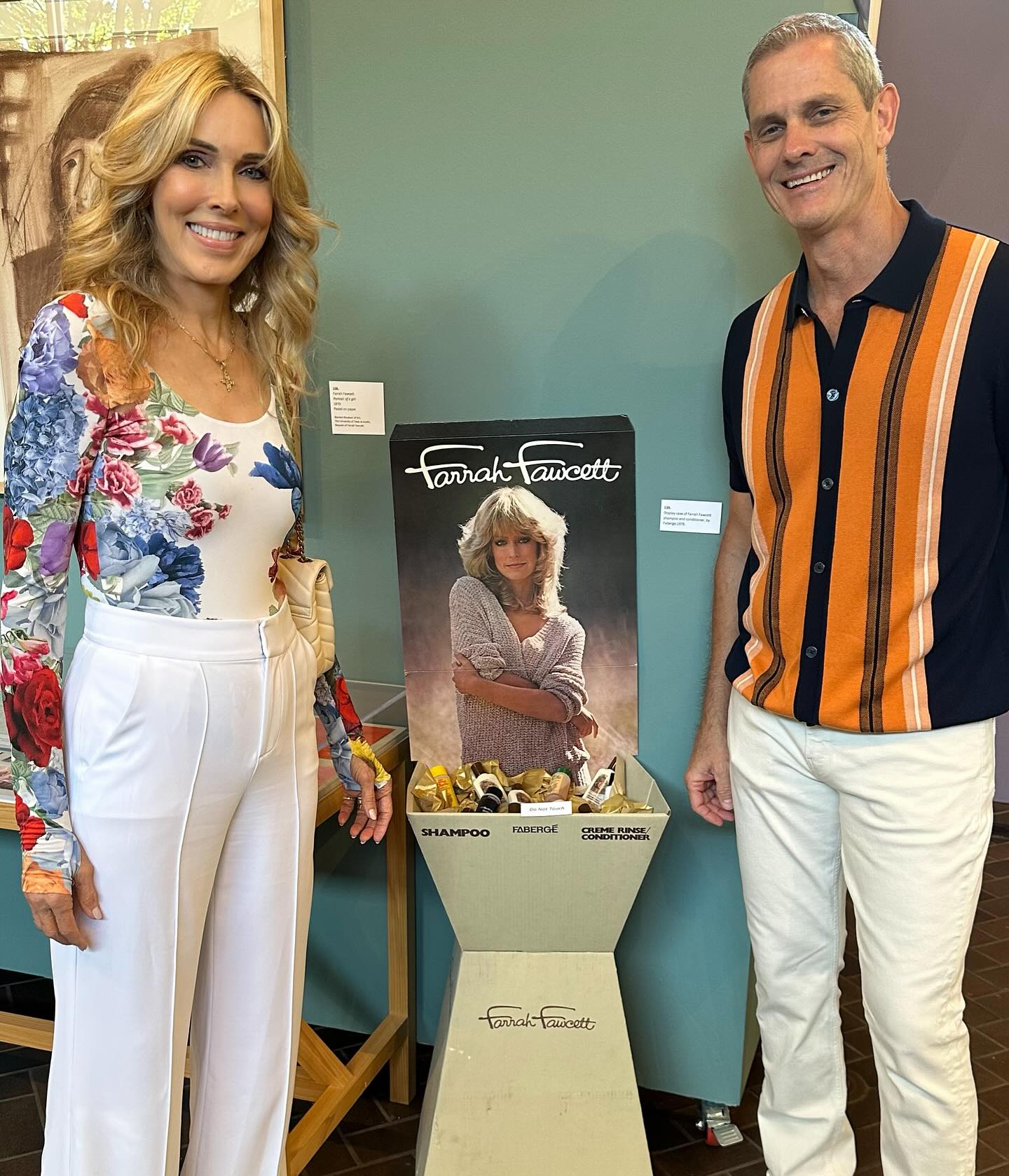 Farrah Fawcett Tribute At Austin Sculpture Garden