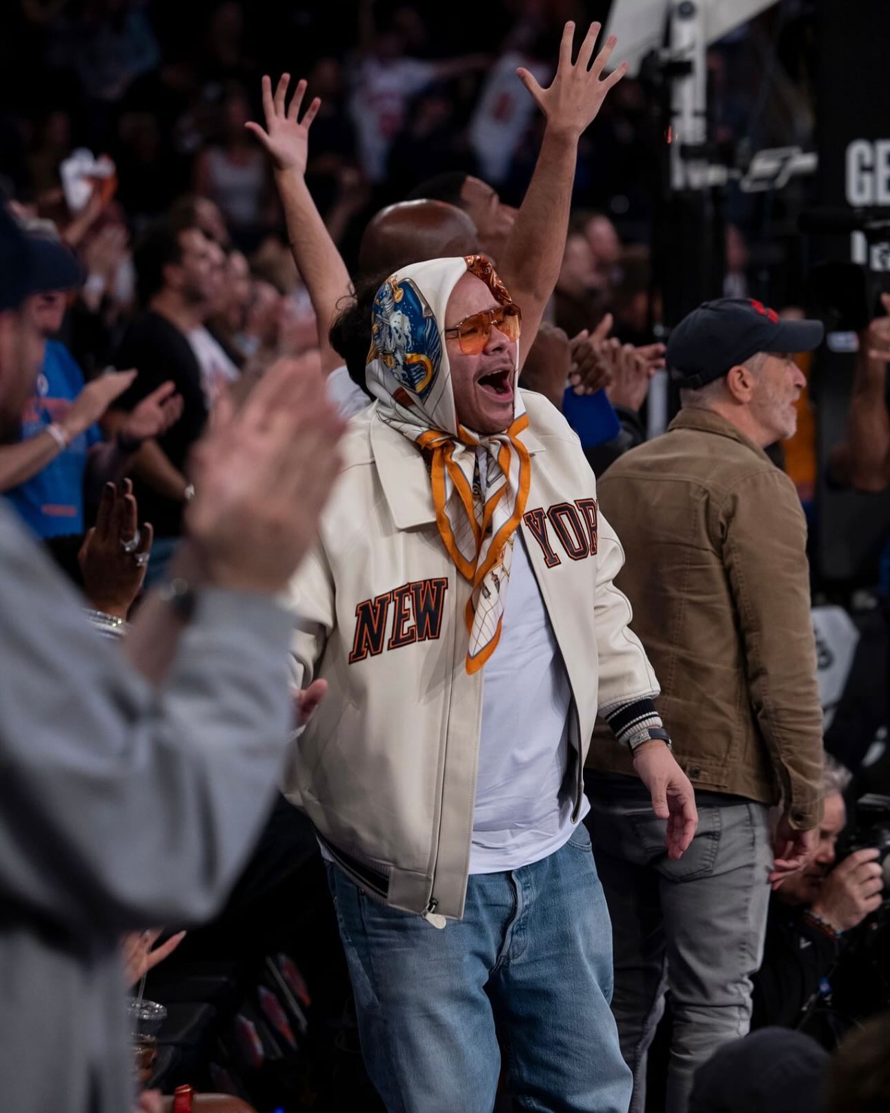 Fat Joe Celebrates 26 Years With Knicks Chant