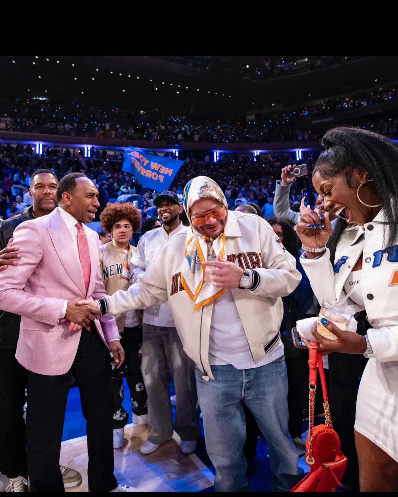 Fat Joe Celebrates 26 Years With Knicks Chant