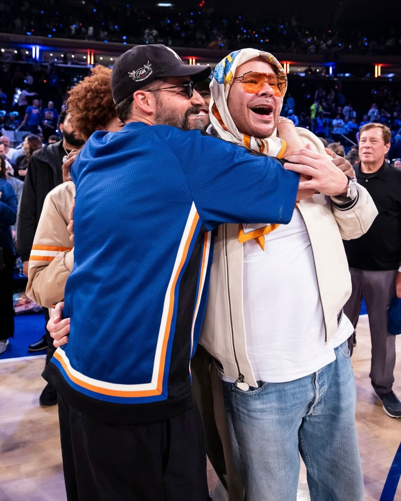 Fat Joe Celebrates 26 Years With Knicks Chant
