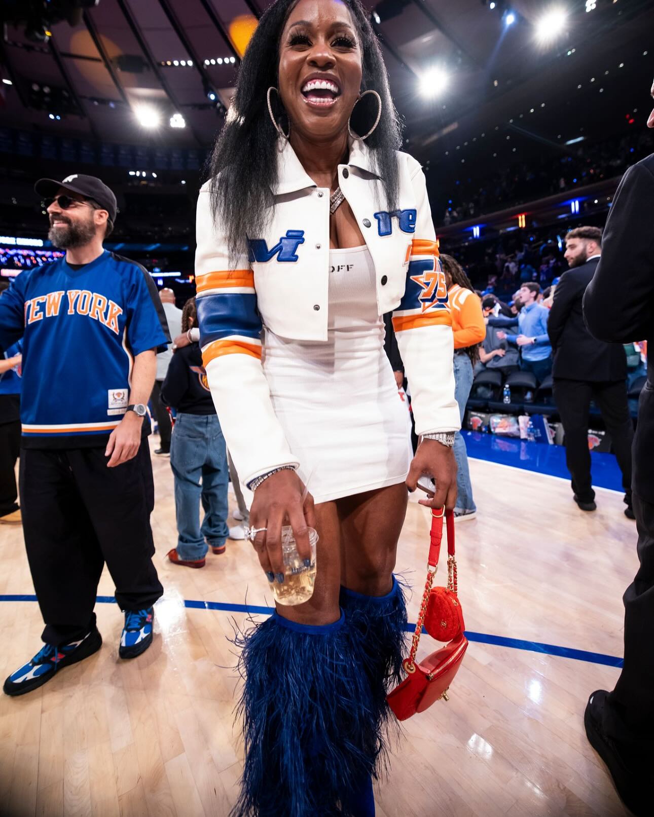 Fat Joe Celebrates 26 Years With Knicks Chant