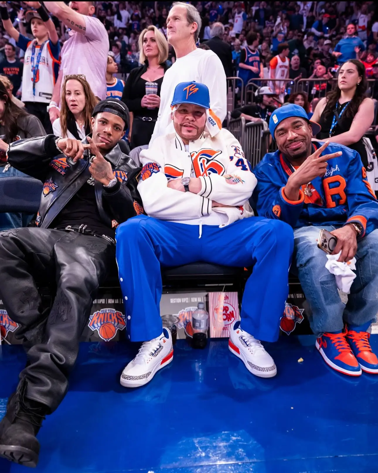 Fat Joe Honors Mother’s Day With Playful Knicks Nod