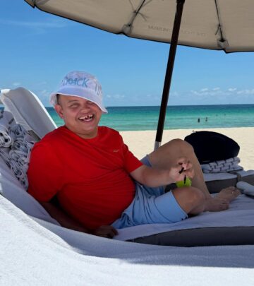 Fat Joe shares a relaxed moment on Instagram as Lil Joey unwinds under the cool shade now!