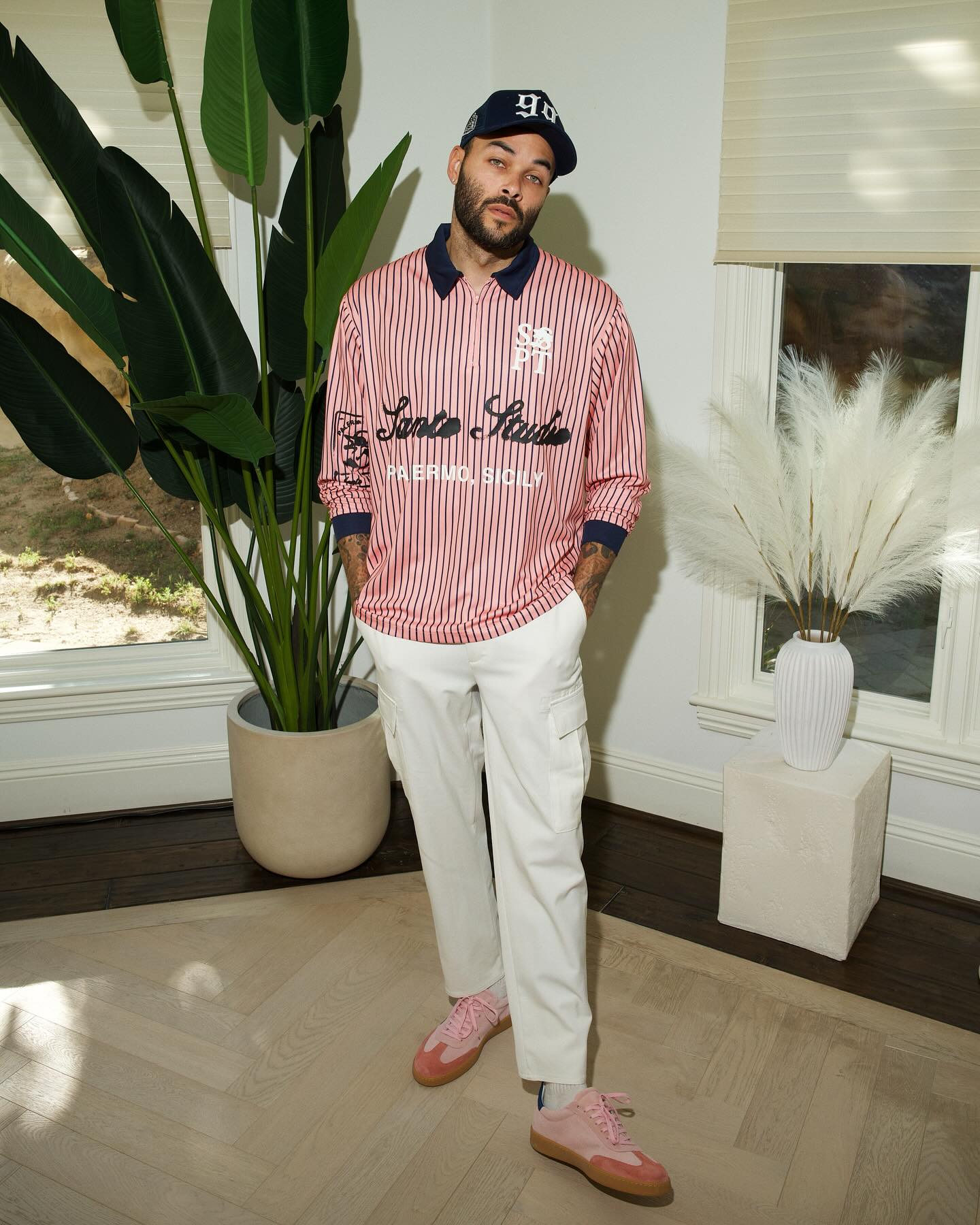 Fated Fashion: Don Benjamin’s Bold Style Statement Don Benjamin stuns in a look with Santo Studios’ pieces, captured flawlessly by Jaycee!!!