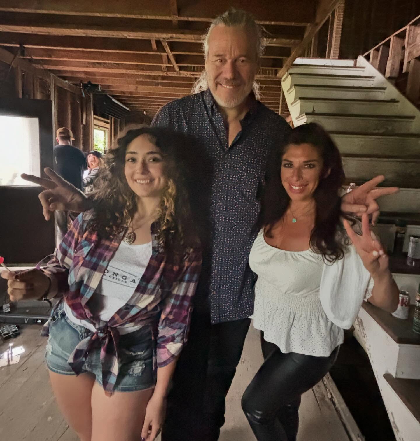 On set fun merges with passion as the cast of Crimzon Harvest shines in dynamic unity. !!!