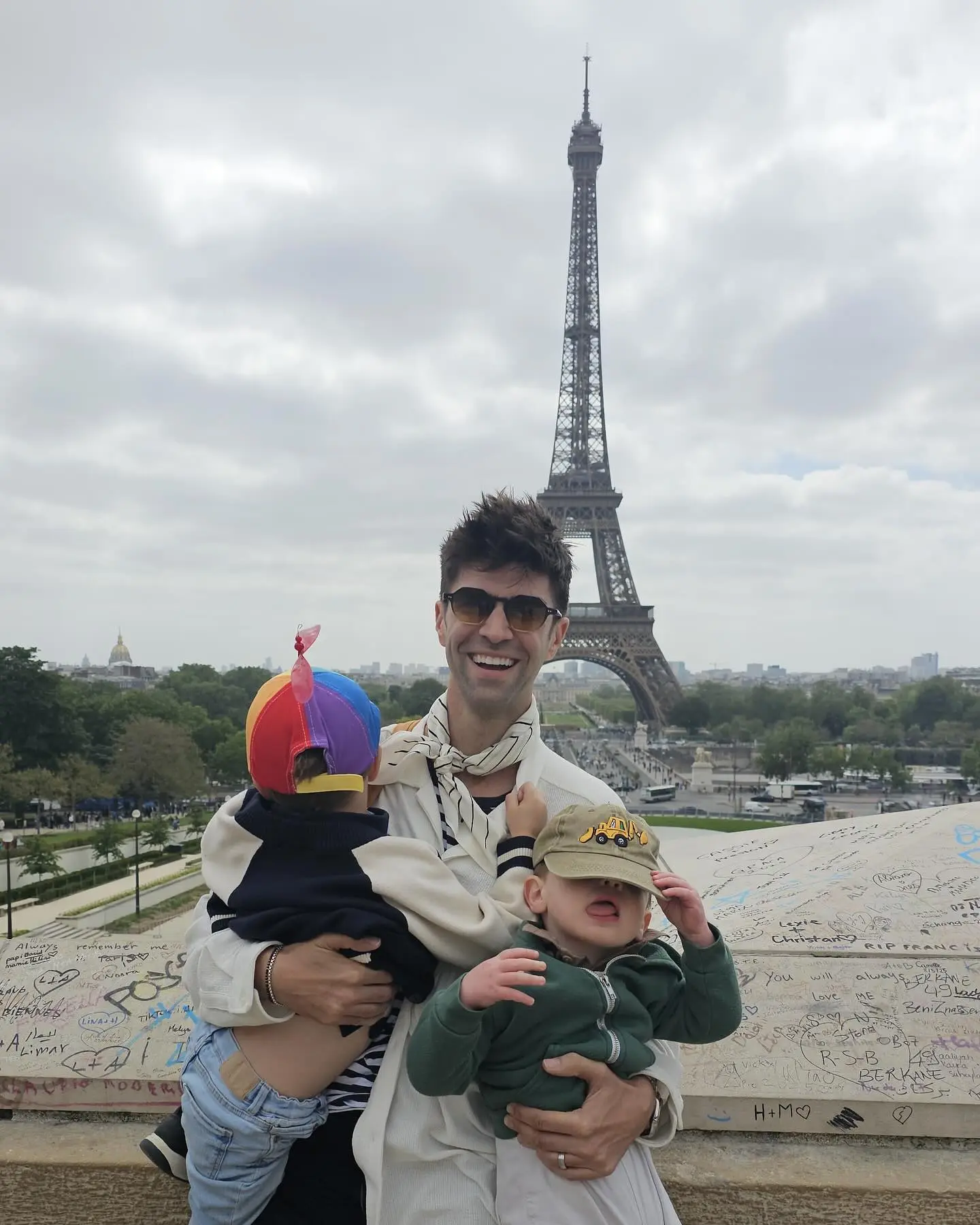 Ferguson Family London Move Sparks Eiffel Tower Surprise Jesse Tyler Ferguson shares a witty take on his family's London stint, sparking kid wonder.