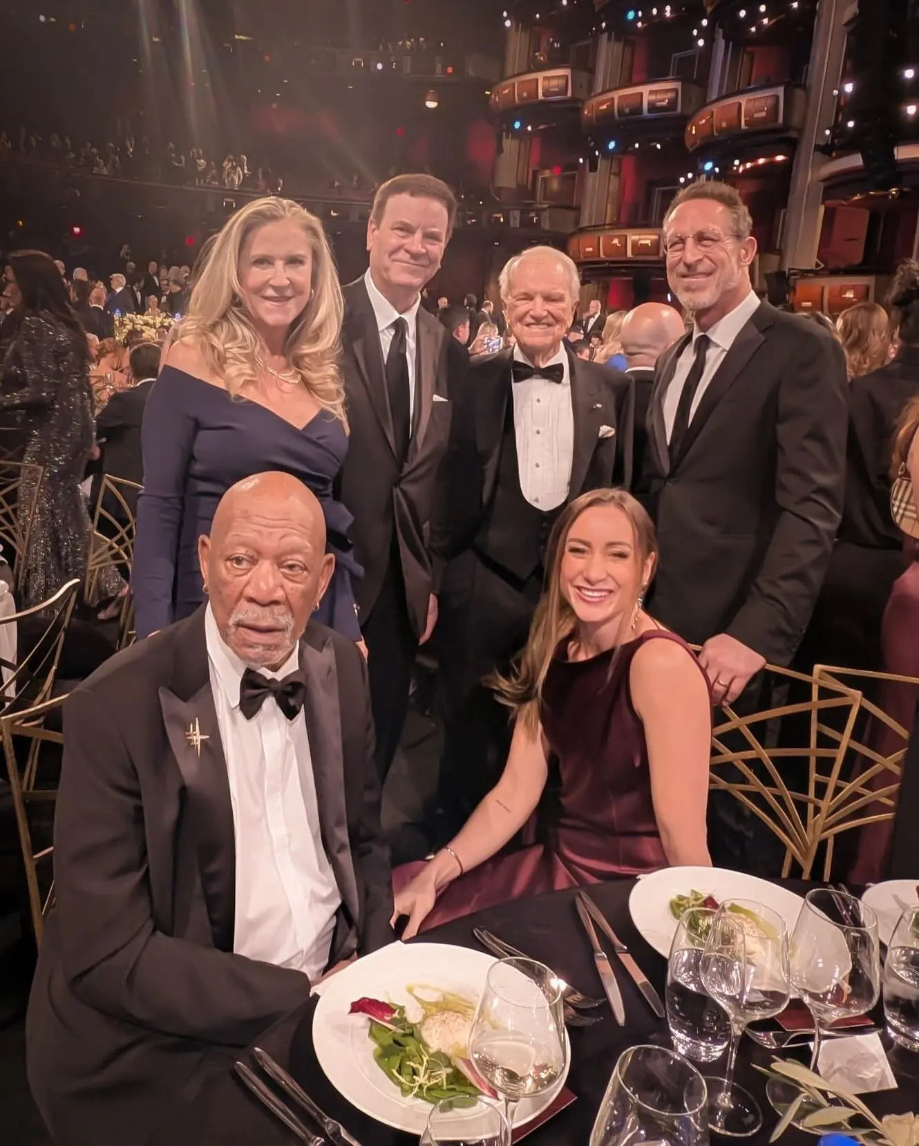 Film And Food Fusion At American Film Institute A dazzling gala at AFI: cinema and gourmet treats with luminaries lighting night with art!