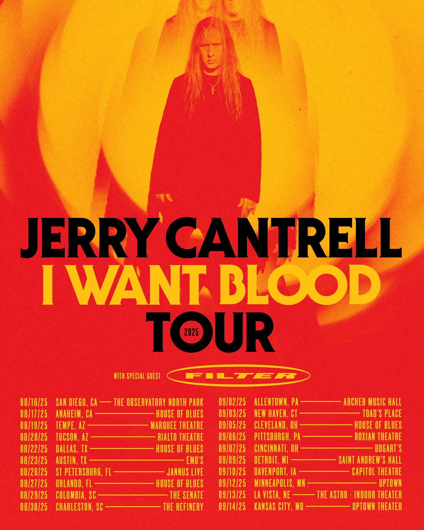 Filter Tour Kickoff With Jerry Cantrell And Richard Patrick Live music energizes fans as Filter announces tour dates with rock legends–Presale May 20!
