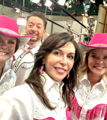 Daytime star sparks buzz over GH’s upcoming #NursesBall with a playful boot-themed preview