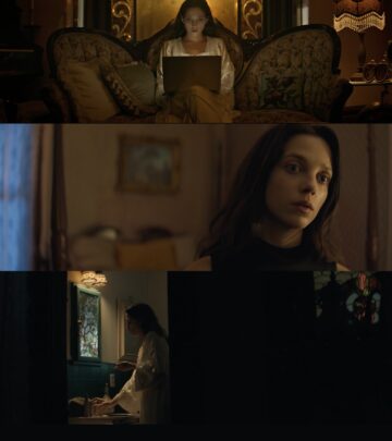 Brooke Becker’s 2025 horror short blends sci-fi chills with vivid visuals and bold design!