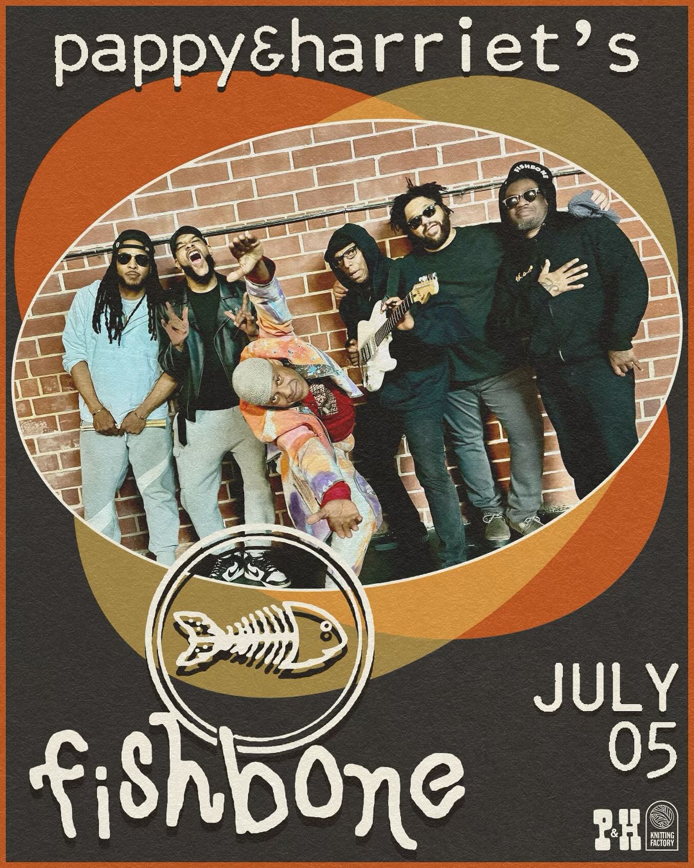Fishbone Rocks Indoor Stage on July 5, 2025 Rock icons defy genre with an all-ages indoor show party on an epic stage for true fans!!!