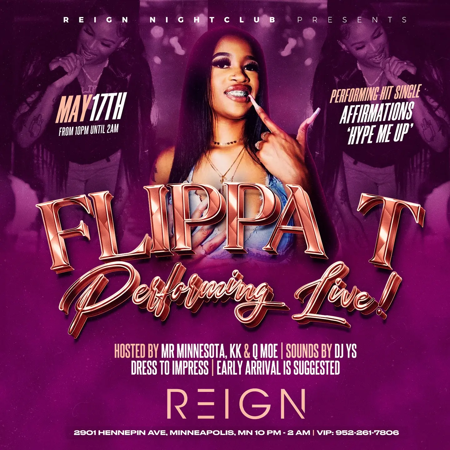 Flippa T Ignites Minneapolis With Hype Post Dynamic call to action as celebrity Flippa T energizes Minneapolis with nightlife vibes!!.
