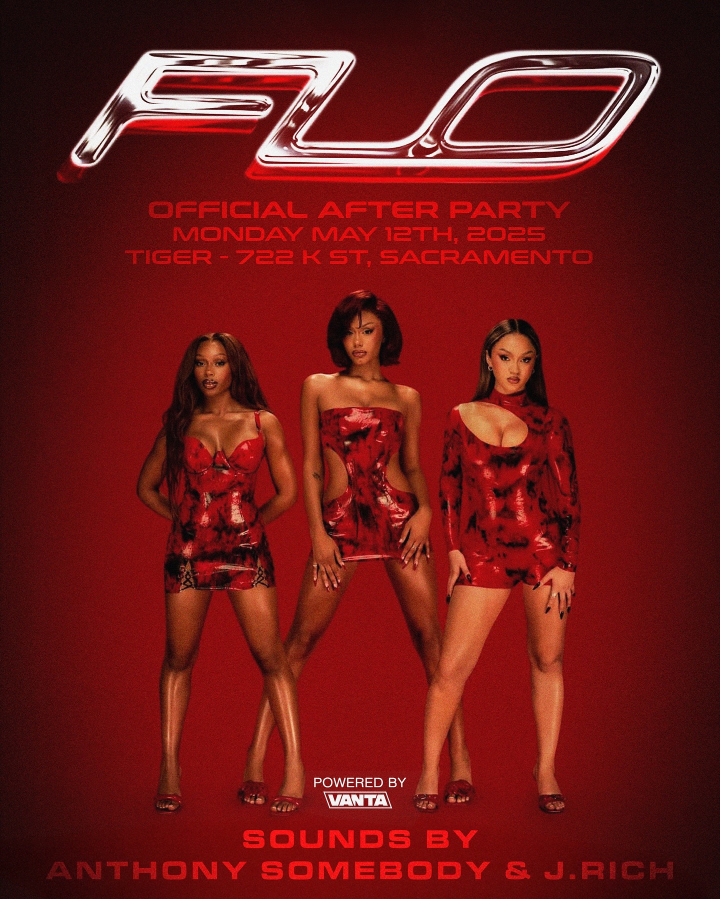 FLO ignites eyes with a bold tease: tonight’s event promises style, energy, and allure.!!!