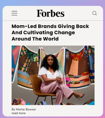 Celebrating a major Mother’s Day win with a Forbes feature and securing Baby Yams brand!!!
