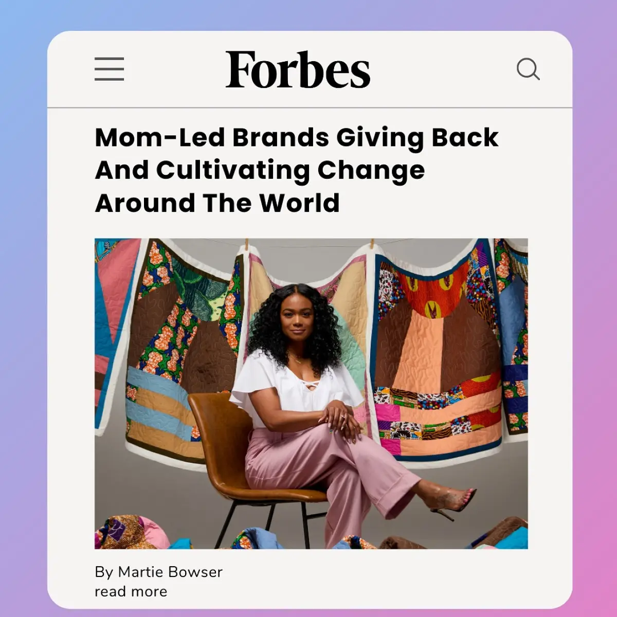 Forbes Feature & Baby Yams Trademark Secured Celebrating a major Mother’s Day win with a Forbes feature and securing Baby Yams brand!!!