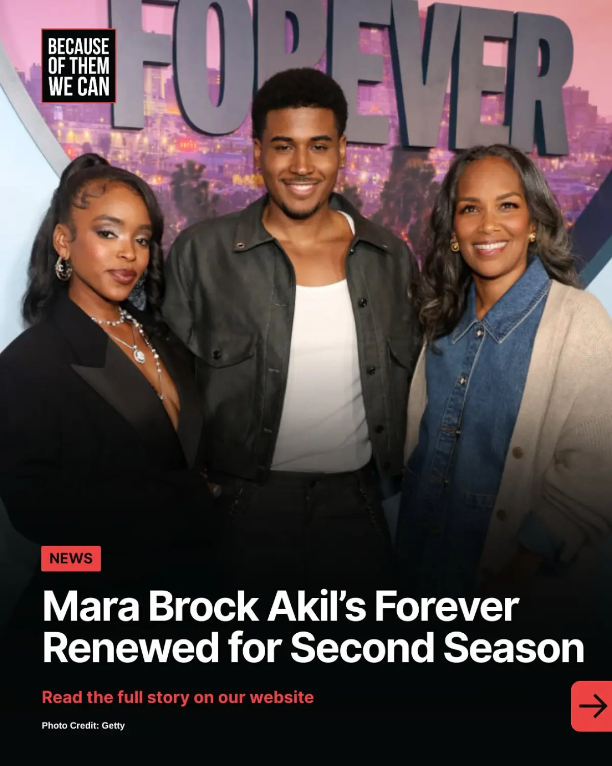 Forever Celebration Honors Marabrockakil And Cast Loni Love congratulates Marabrockakil and the cast for their innovative take on young love.