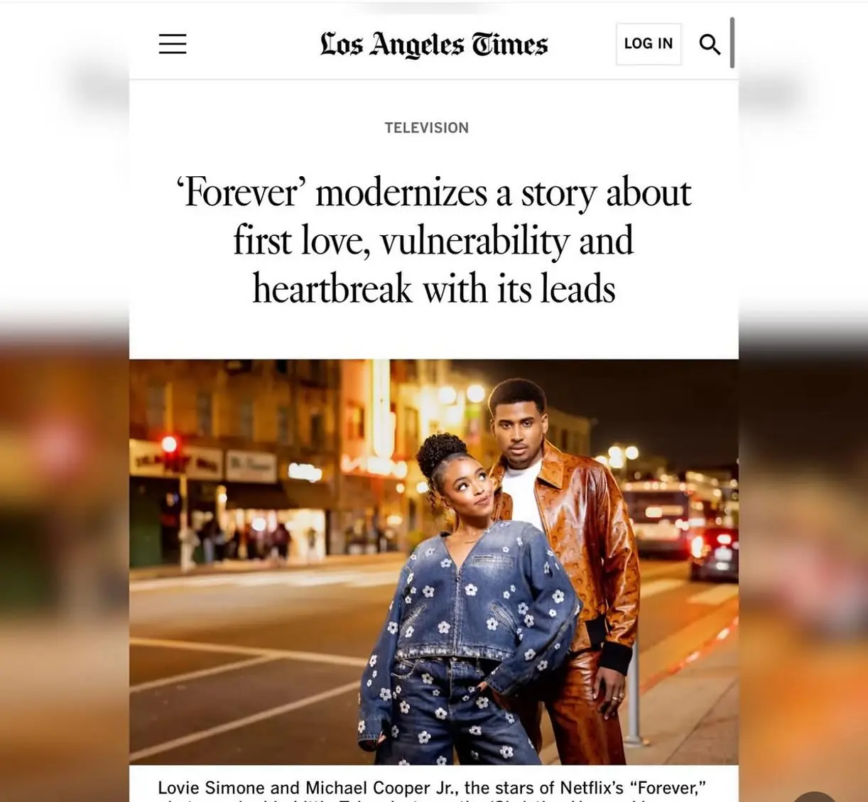 Forever: Modern Take on Judy Blume’s Novel