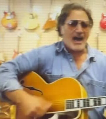 Frank Stallone Plays Rare Stromberg Arch Top