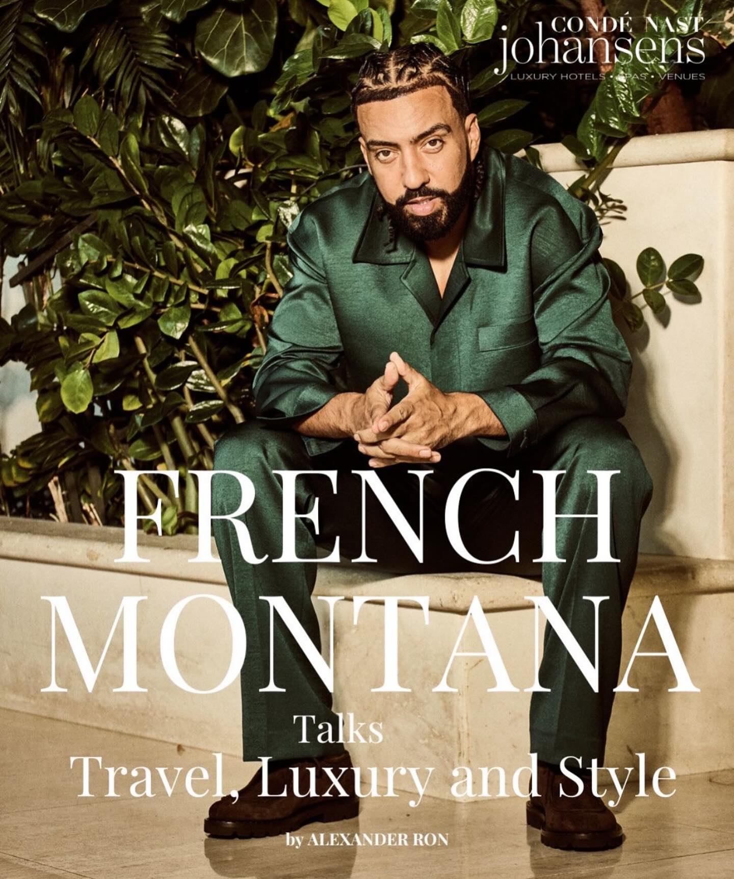 French Montana Graces Condé Nast Cover Rapper's latest magazine feature dazzles with artistic photography and refined styling!!!!