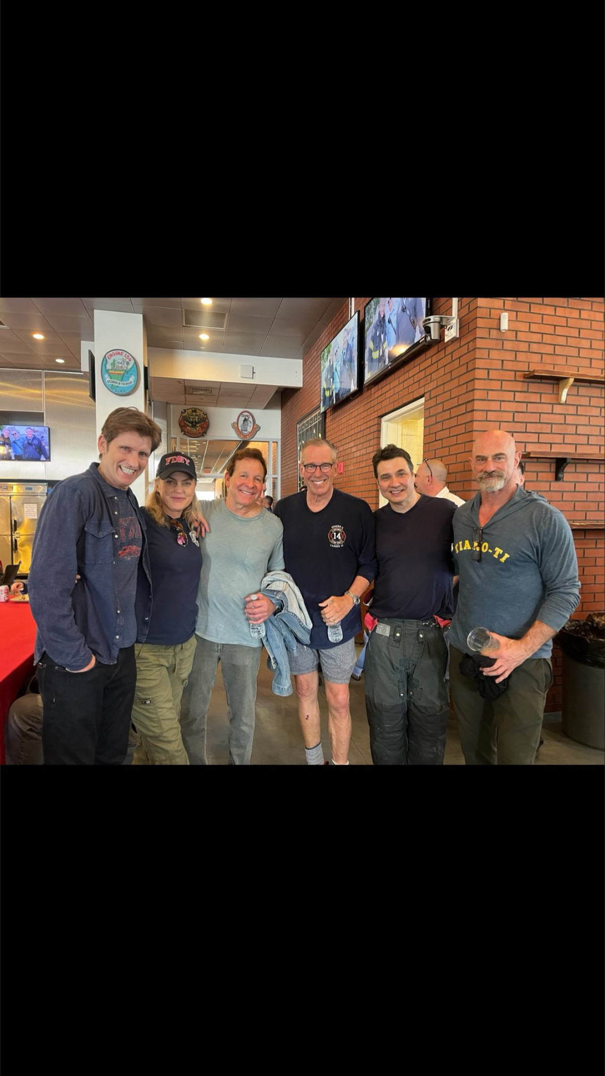 Ferrara And Friends Support First Responders At Leary Firefighters Event Adam Ferrara and pals unite to support firefighters, sharing smiles, bonds, and community!!