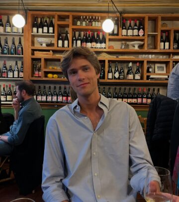 Celebrity Gabe Escobar offers a subtle glance of elegance during refined dining encounter!