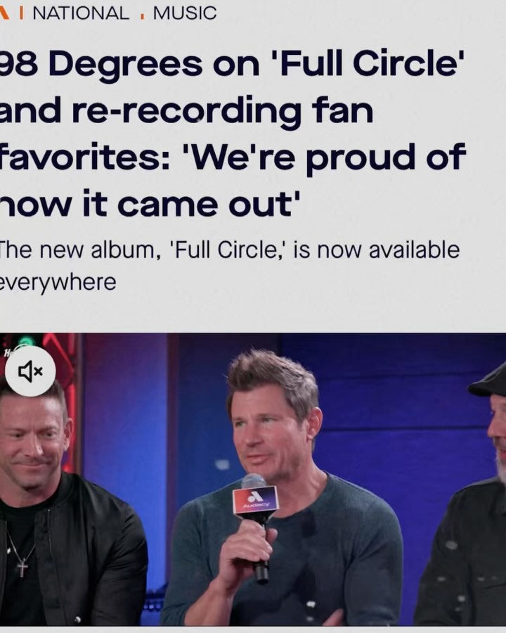 Full Circle: 98° Celebrates New Music Chapter
