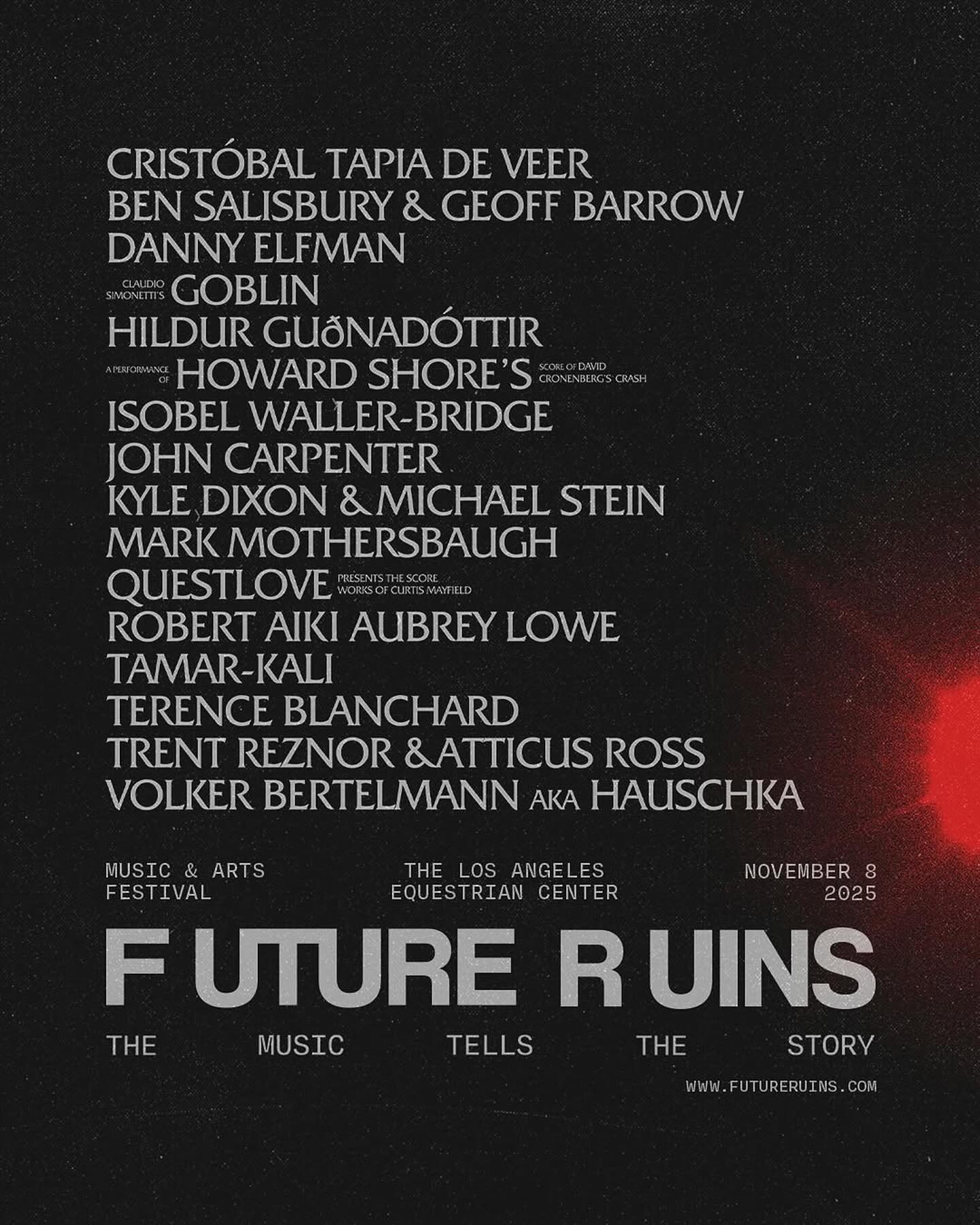 Future Ruins Festival Debuts In Los Angeles LA debuts iconic music festival with legendary composers, epic live vibes, and rich sounds