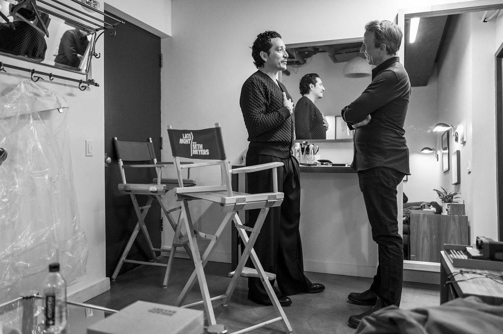 Gabriel Luna Lights Up Late Night
