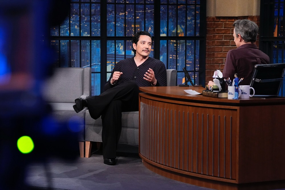 Gabriel Luna Lights Up Late Night