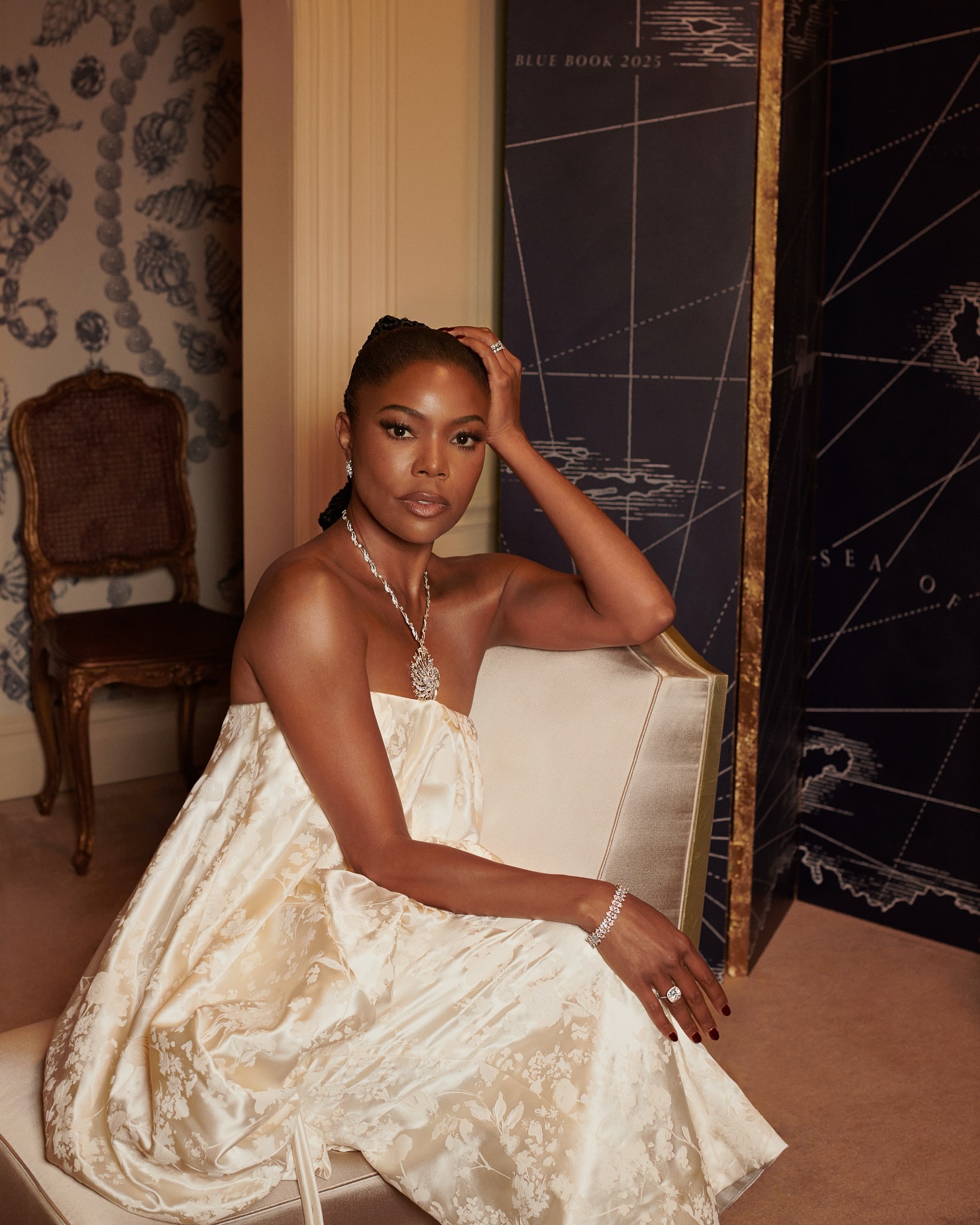Gabrielle Union Shines In Tiffany Blue