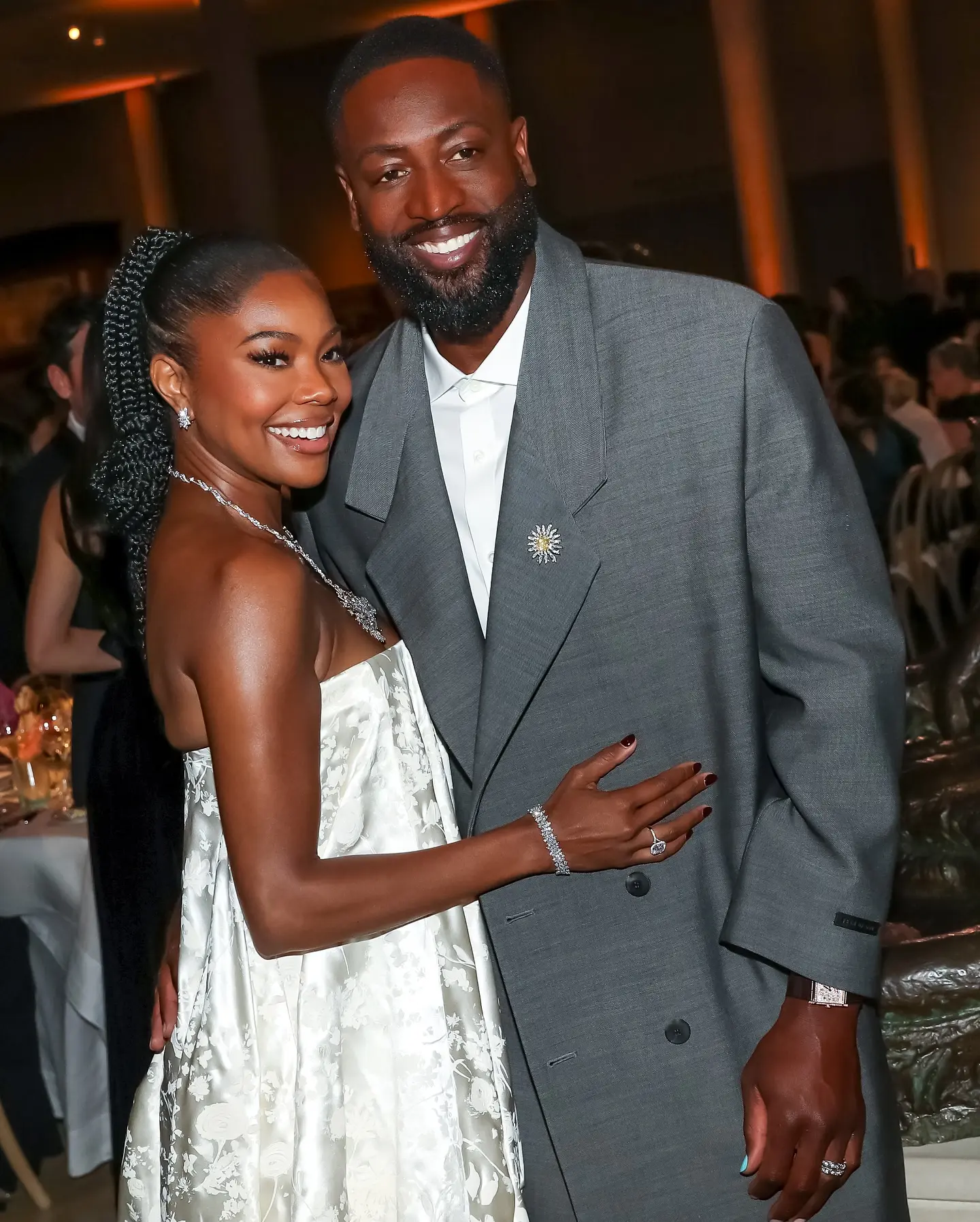 Gabrielle Union Shines In Tiffany Blue
