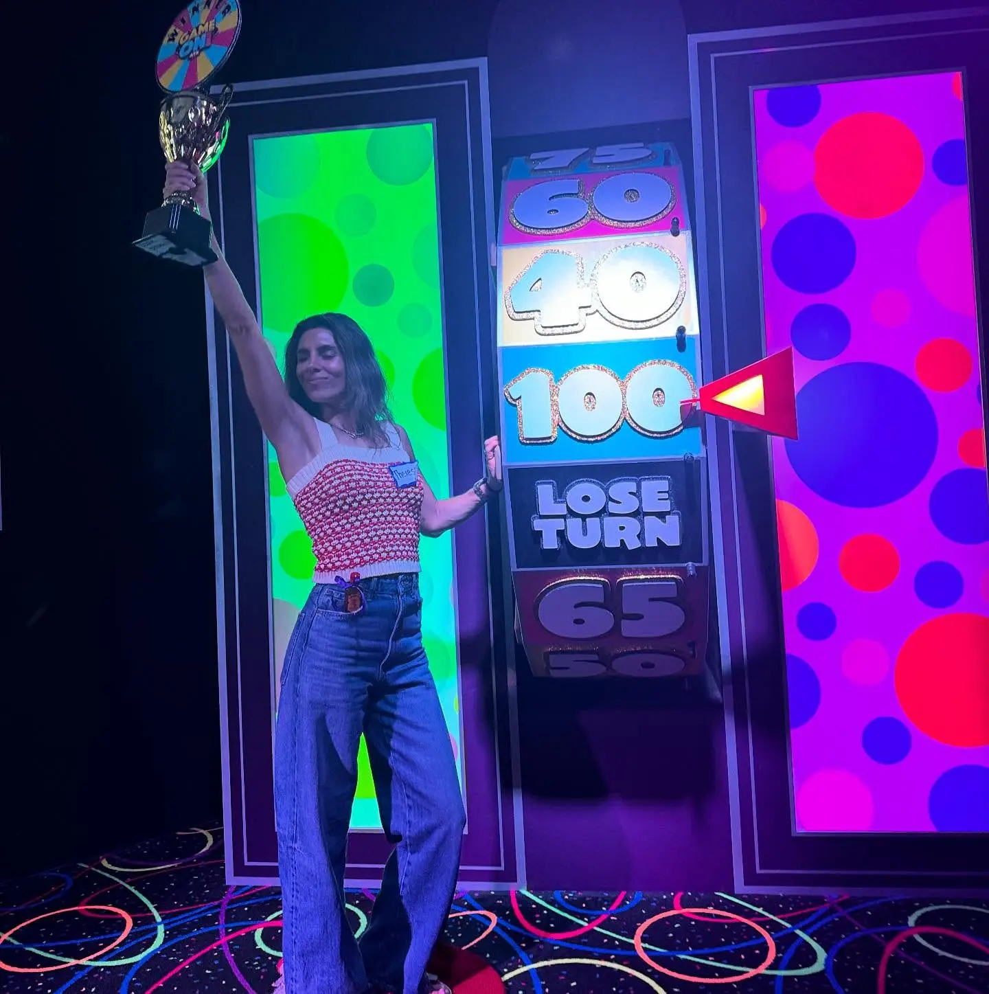 Game Show Birthday Bash Delights Jamie Lynn Sigler An enchanting night of winning spirit, star-studded fun and vibrant joy with close pals!!!