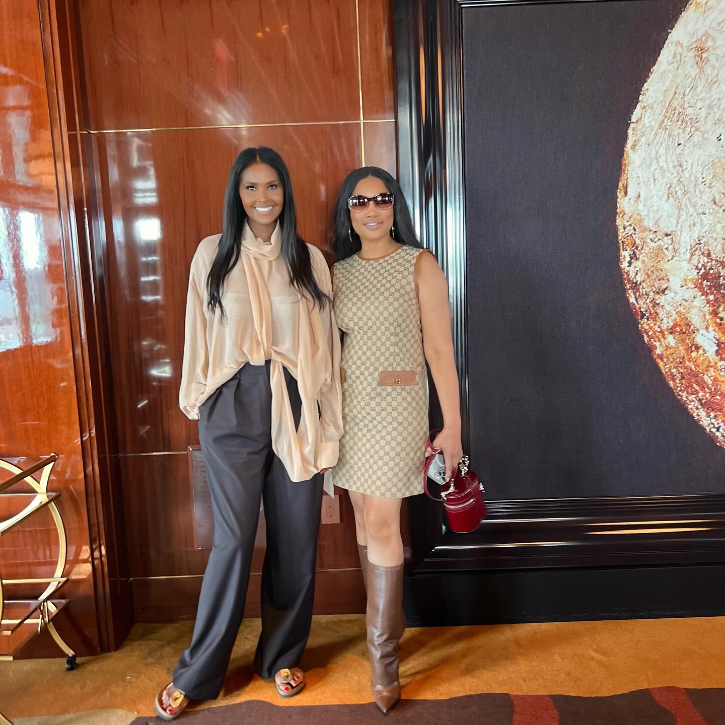 Garcelle Beauvais Enjoys A Chic Day Out In NYC