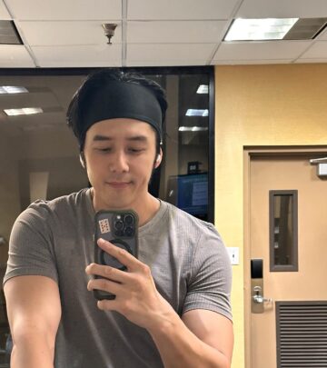 George Hu Celebrates 520 Day with Sports-Loving Selfie
