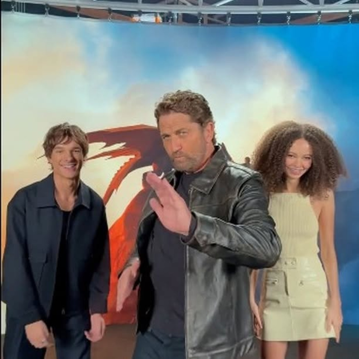 Gerard Butler Ignites Dragon Training Vibes, While Announcing His New Film Celebrity offers a theatrical update before imminent film screening marking new adventure!
