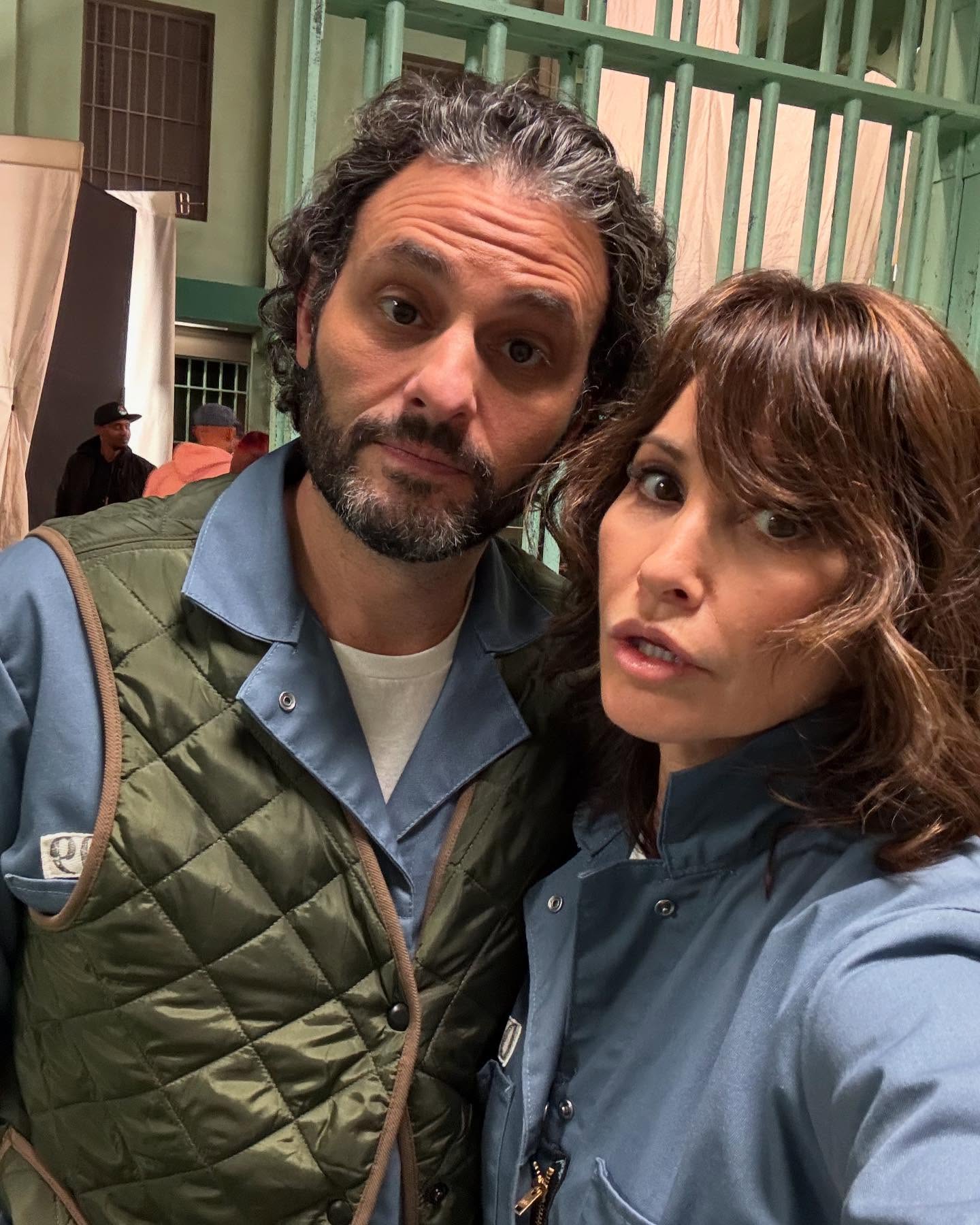 Gina Gershon Celebrates Season 2 Finale With Jailhouse Jam
