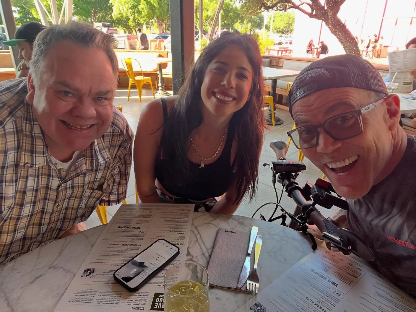 Rachel Wolfson dazzles during an epic girls night with Steveo & Preston Lacy.