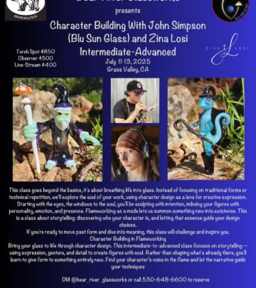 Glass Artists Launch Interactive Character Workshop