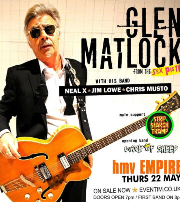 Glen Matlock Wraps UK Jaunt in Coventry