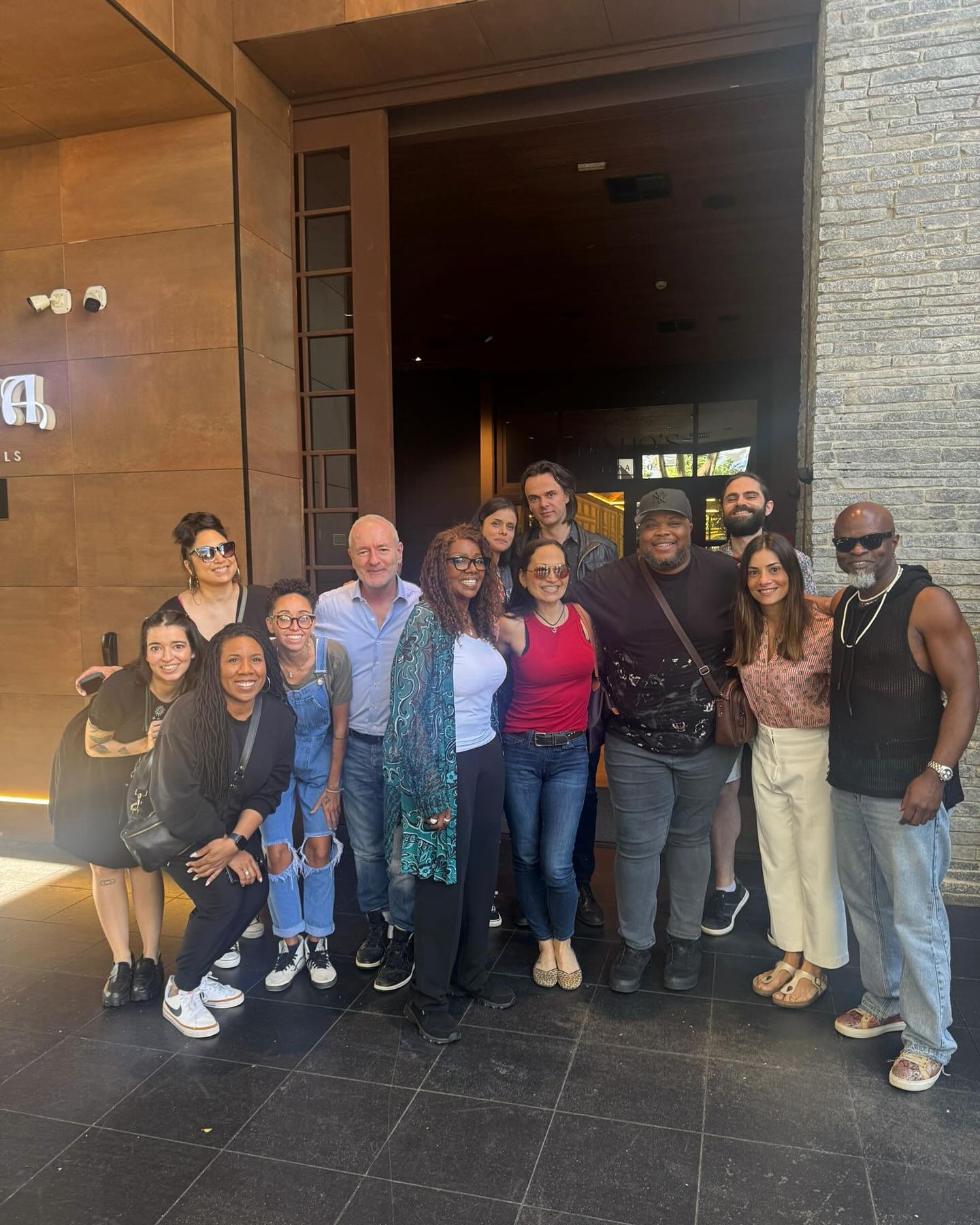 Gloria Gaynor Enjoys Family Lunch In Brazil Singer Gloria Gaynor takes a break in Brazil, sharing a family lunch with gratitude today!