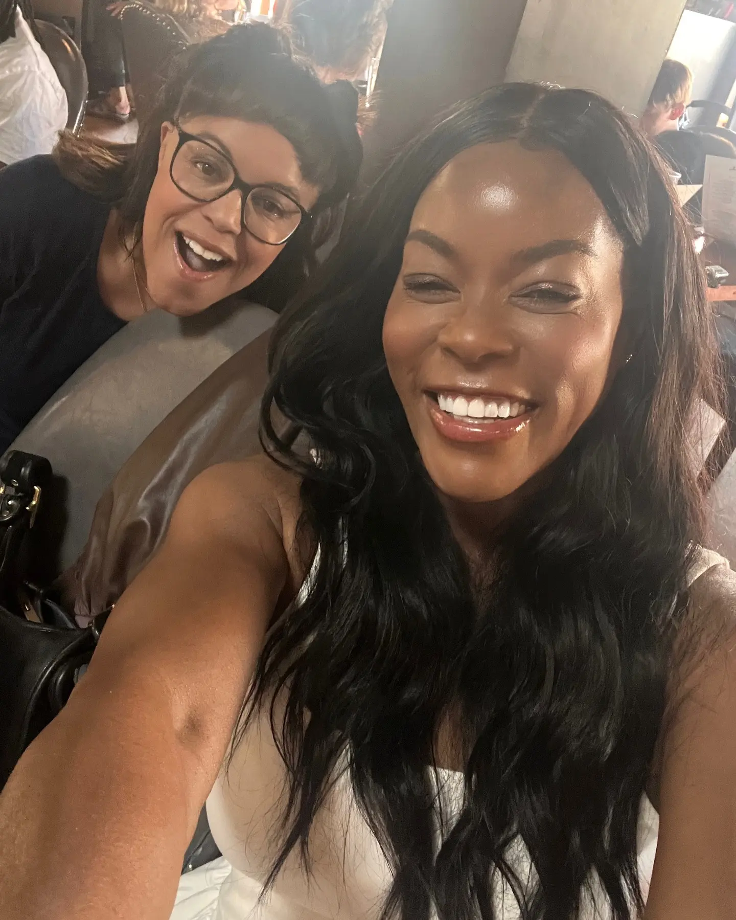 Golden Brooks Celebrates Friendship And Monday Vibes
