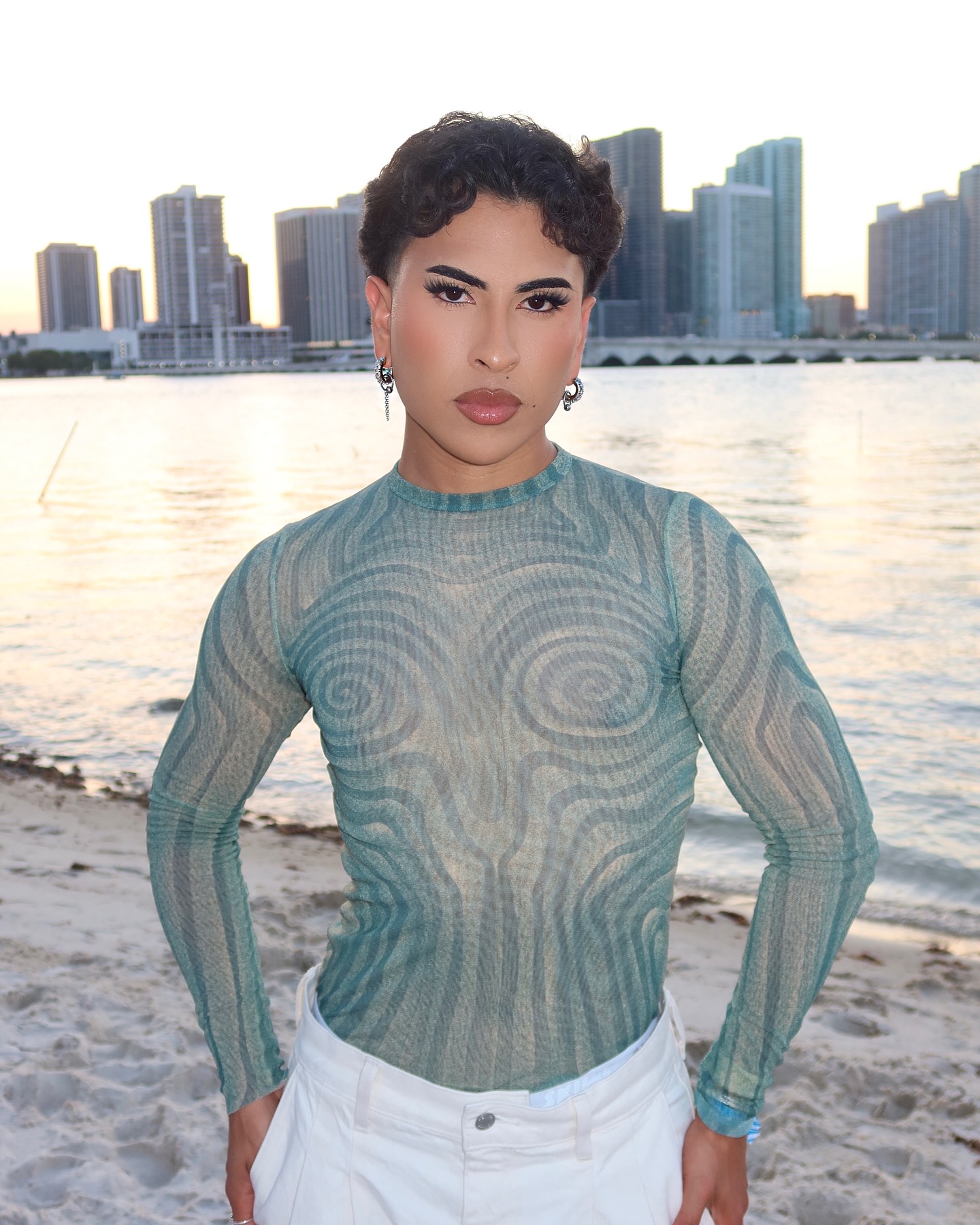 Golden Hour Glam In Miami Sephora brings Miami beach chic as golden hour magic meets vibrant style at the coast now!