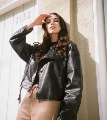 A celebrated icon exudes effortless chic while tagging peers to ignite style trends anew.