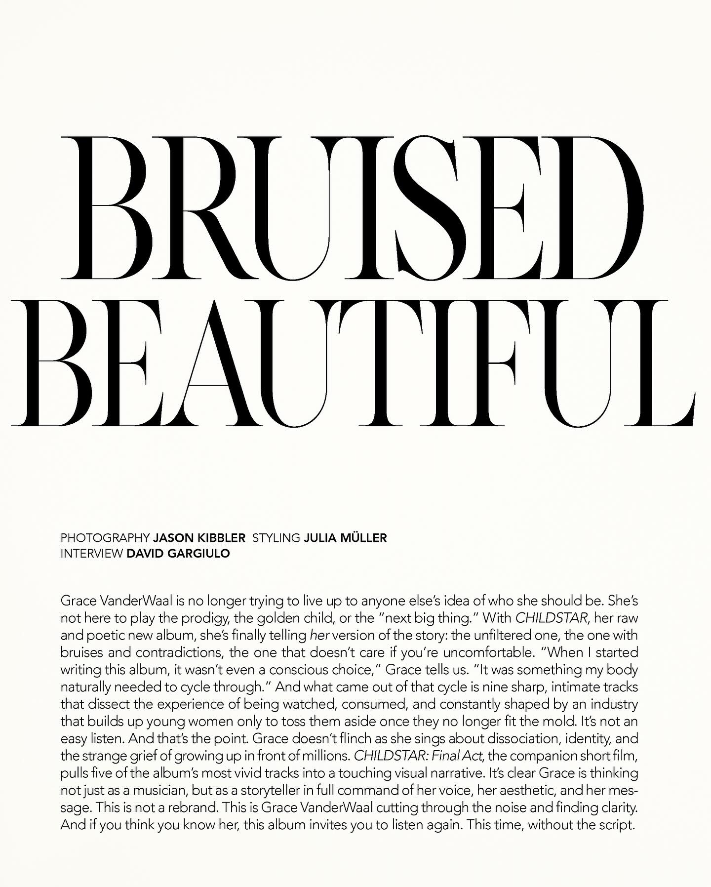 Grace VanderWaal Shines in Exclusive VestalMag Photoshoot
